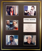 LETHAL WEAPON/FRAMED MOVIE PHOTO MONTAGE